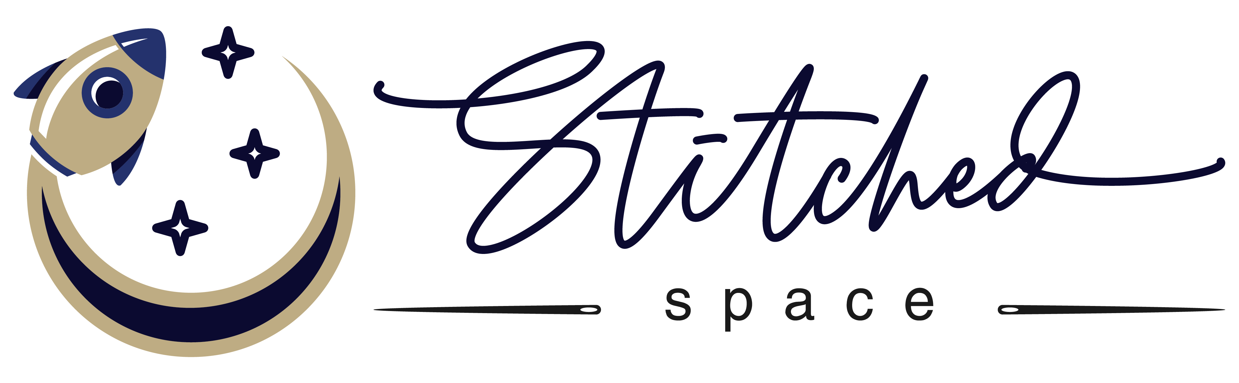 Stitched Space Logo